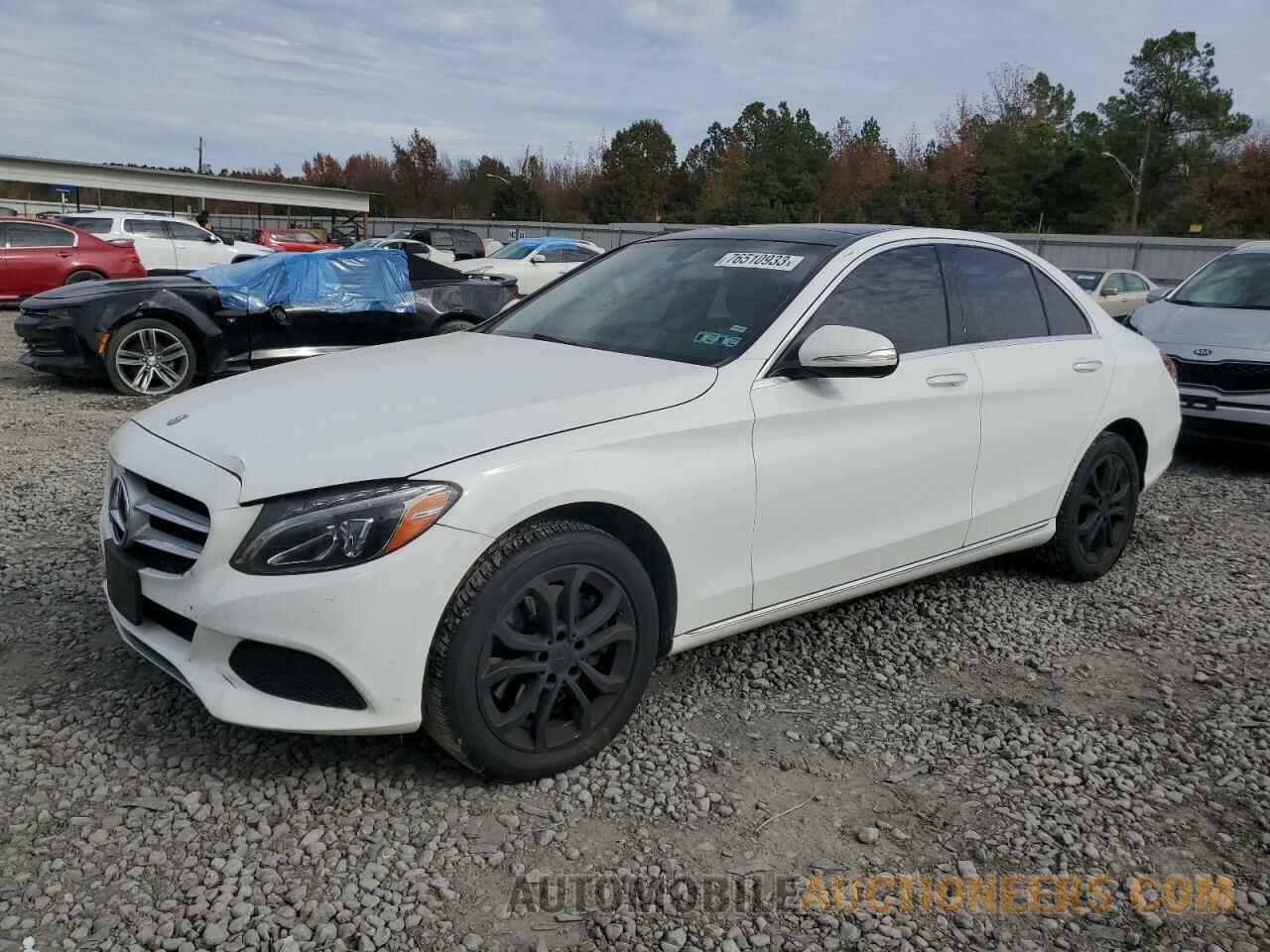 55SWF4KB7FU036498 MERCEDES-BENZ C-CLASS 2015