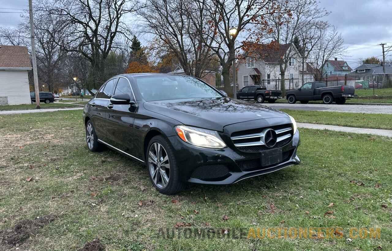 55SWF4KB7FU036534 MERCEDES-BENZ C-CLASS 2015