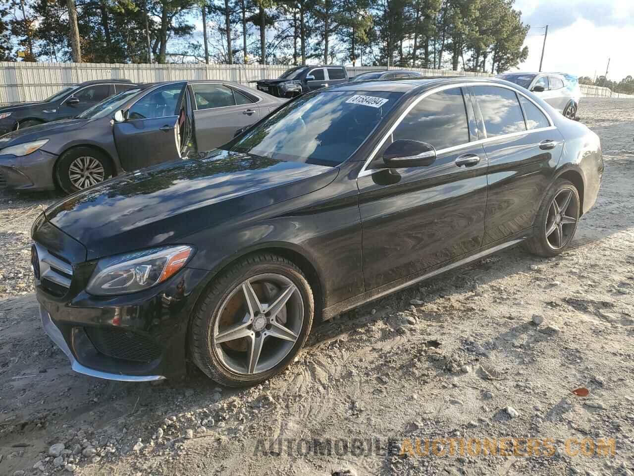 55SWF4KB7FU037604 MERCEDES-BENZ C-CLASS 2015