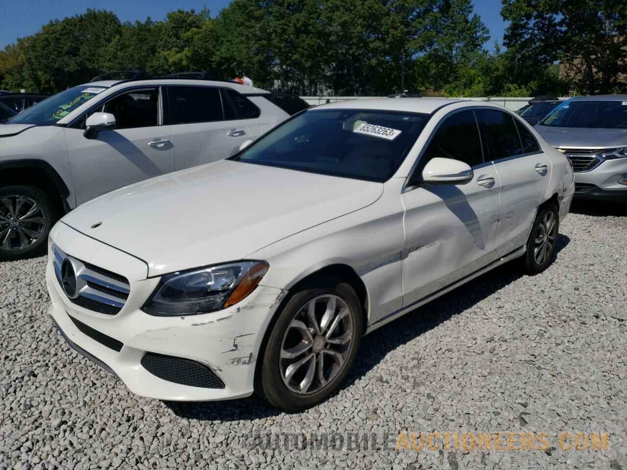 55SWF4KB7FU038039 MERCEDES-BENZ C-CLASS 2015