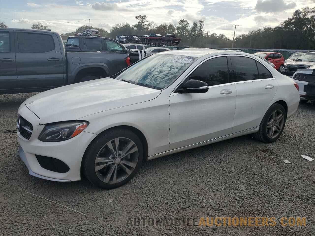 55SWF4KB7FU038137 MERCEDES-BENZ C-CLASS 2015