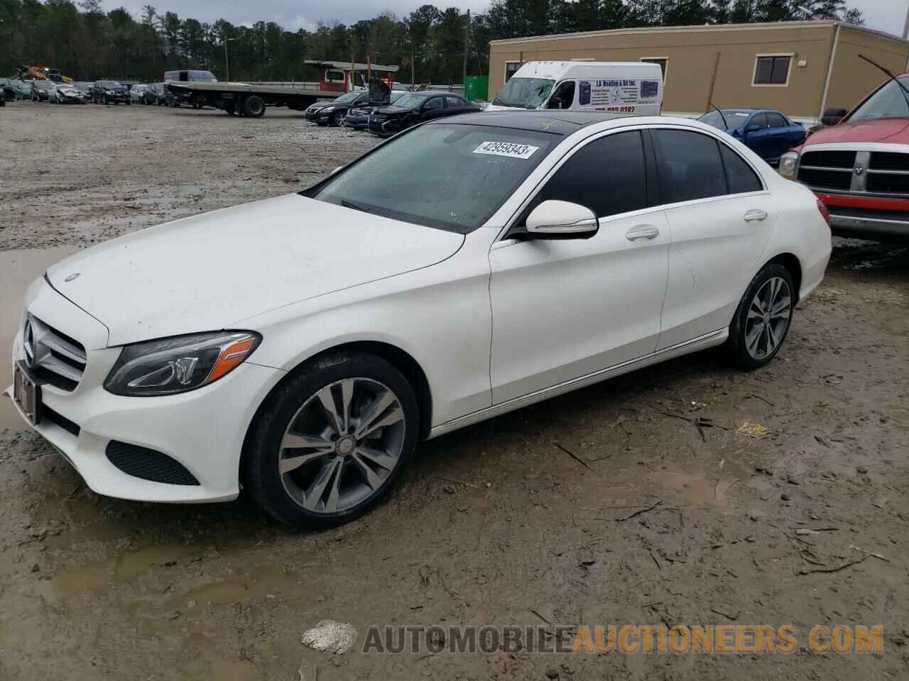 55SWF4KB7FU038171 MERCEDES-BENZ C-CLASS 2015