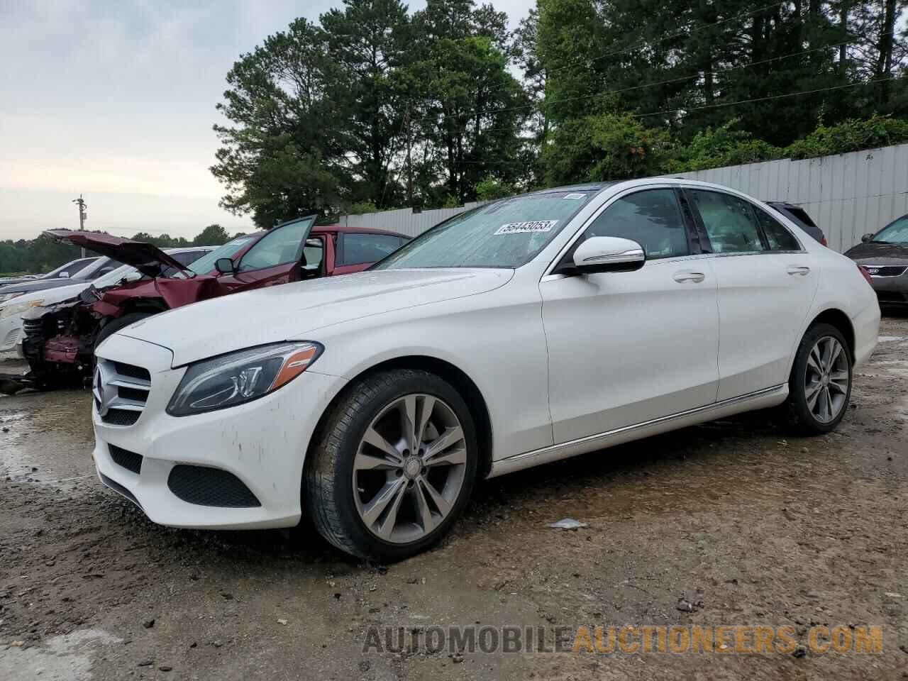 55SWF4KB7FU038557 MERCEDES-BENZ C-CLASS 2015