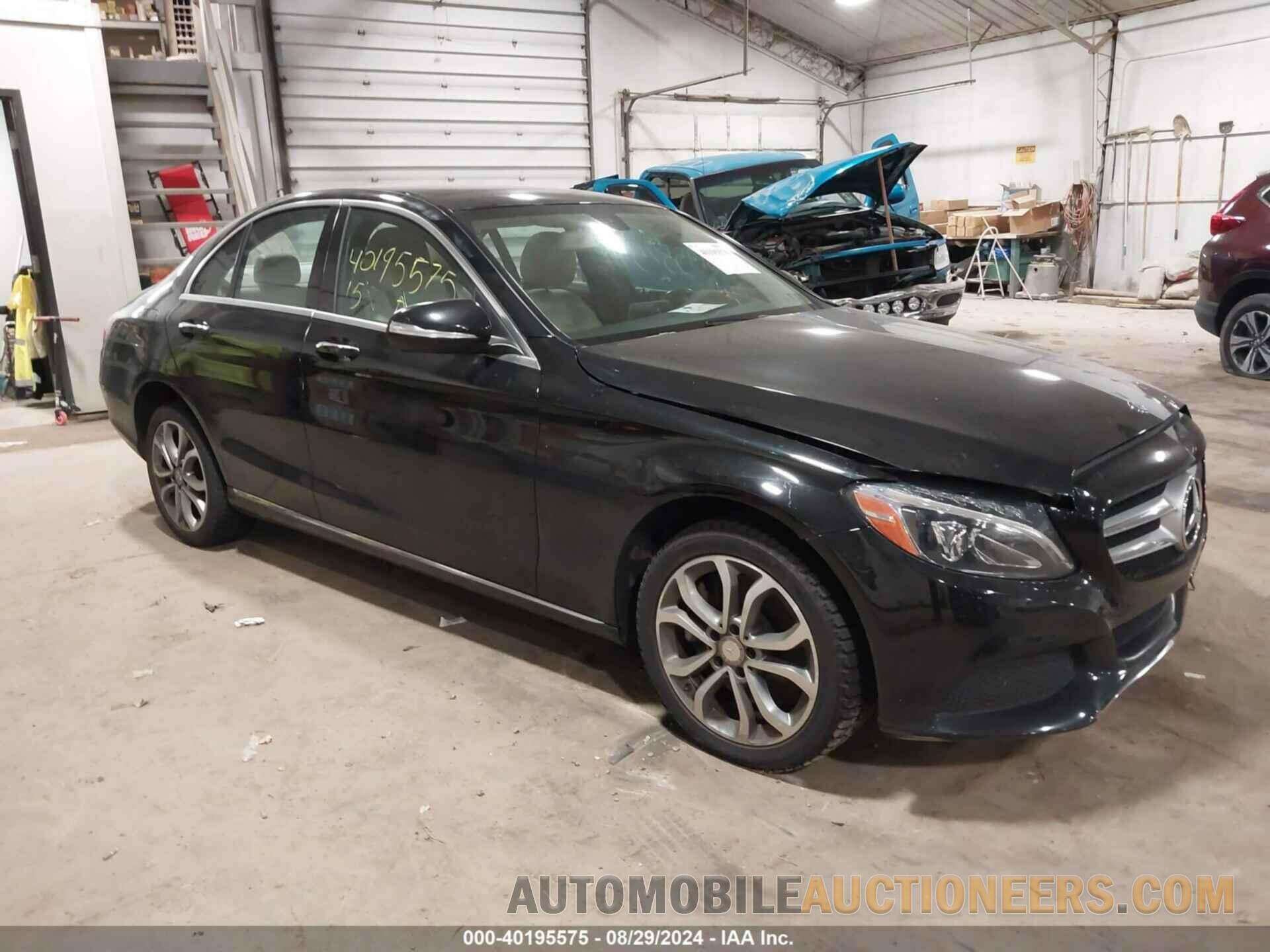 55SWF4KB7FU039479 MERCEDES-BENZ C 2015