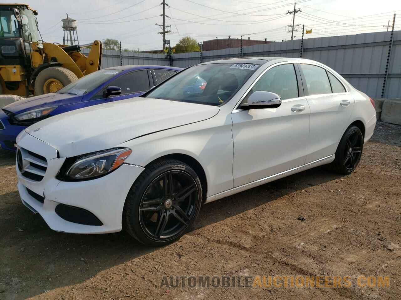 55SWF4KB7FU040695 MERCEDES-BENZ C-CLASS 2015