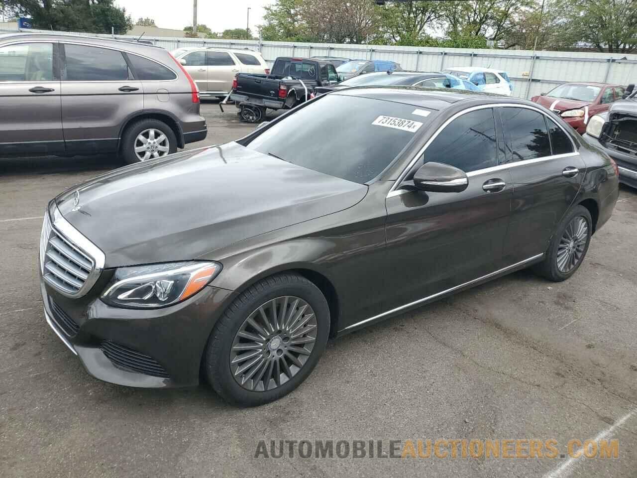 55SWF4KB7FU040924 MERCEDES-BENZ C-CLASS 2015