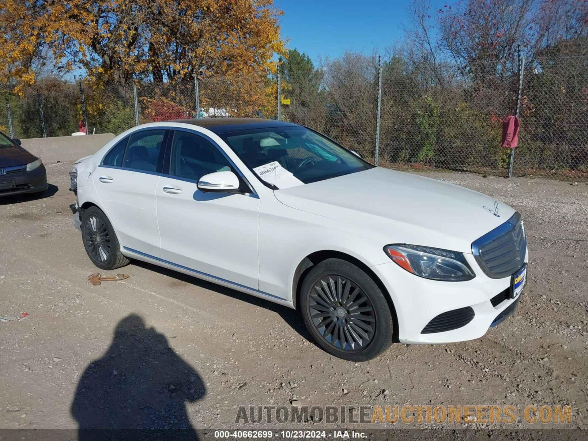 55SWF4KB7FU041572 MERCEDES-BENZ C 300 2015