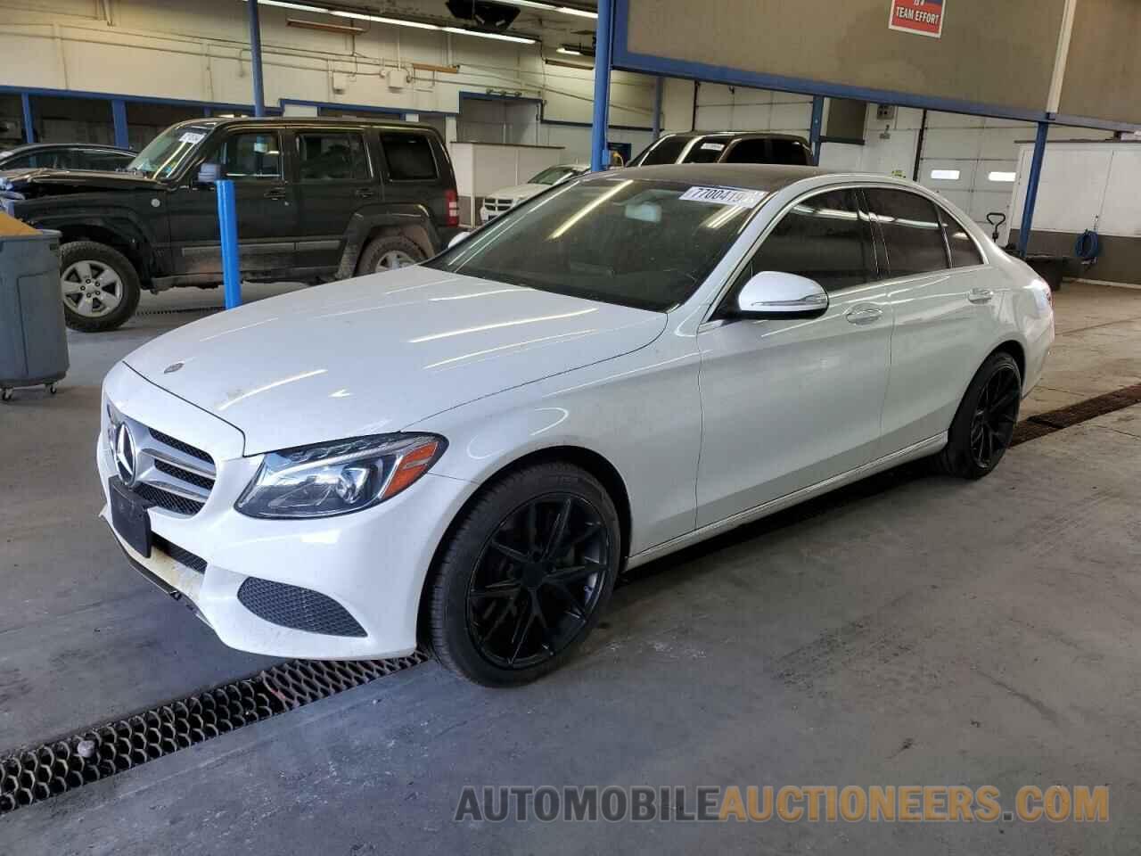 55SWF4KB7FU047906 MERCEDES-BENZ C-CLASS 2015