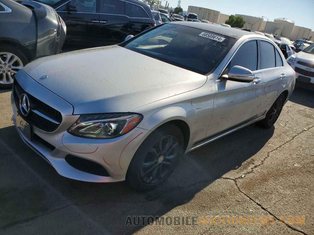 55SWF4KB7FU048294 MERCEDES-BENZ C-CLASS 2015