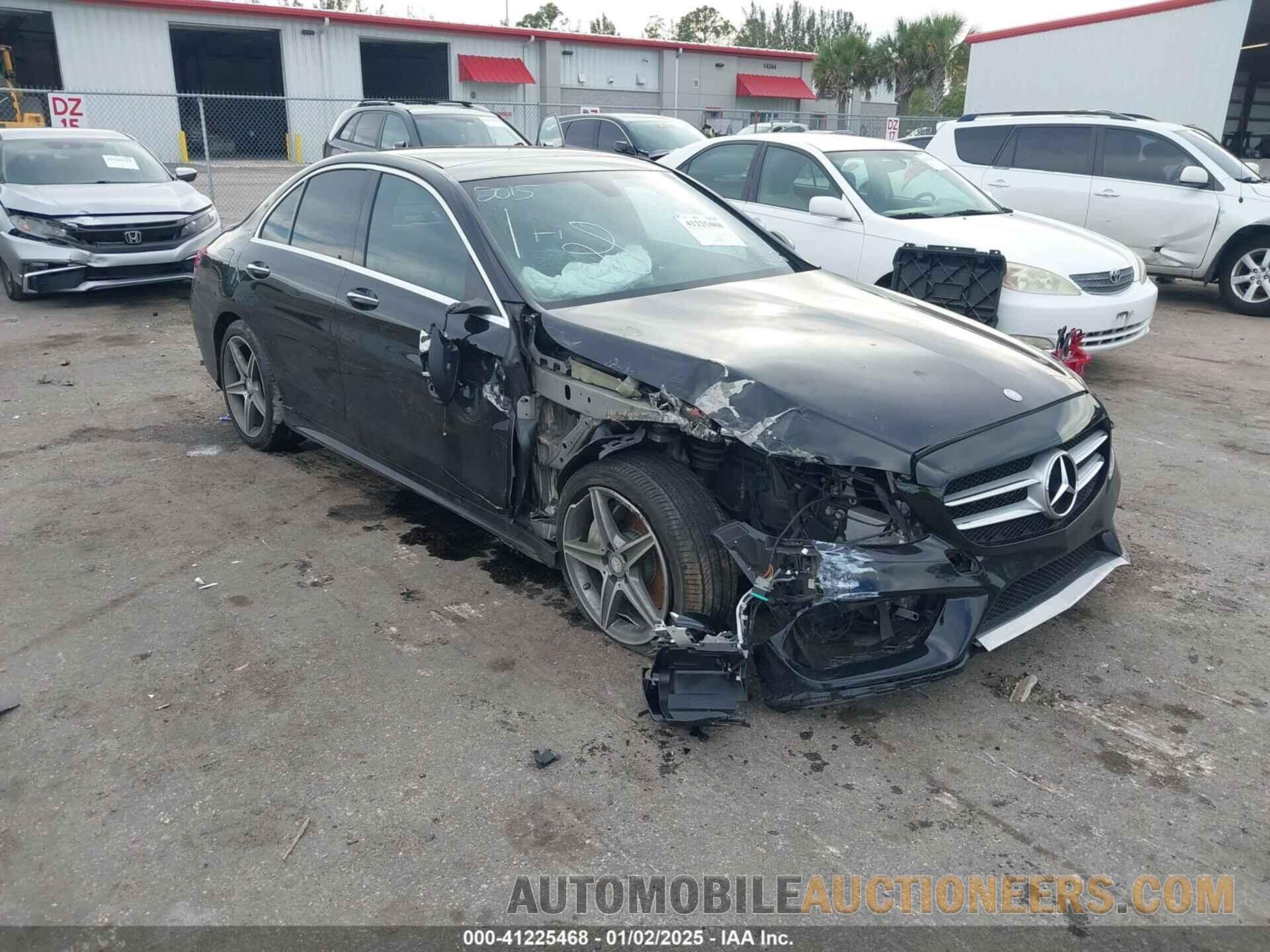 55SWF4KB7FU048828 MERCEDES-BENZ C 300 2015