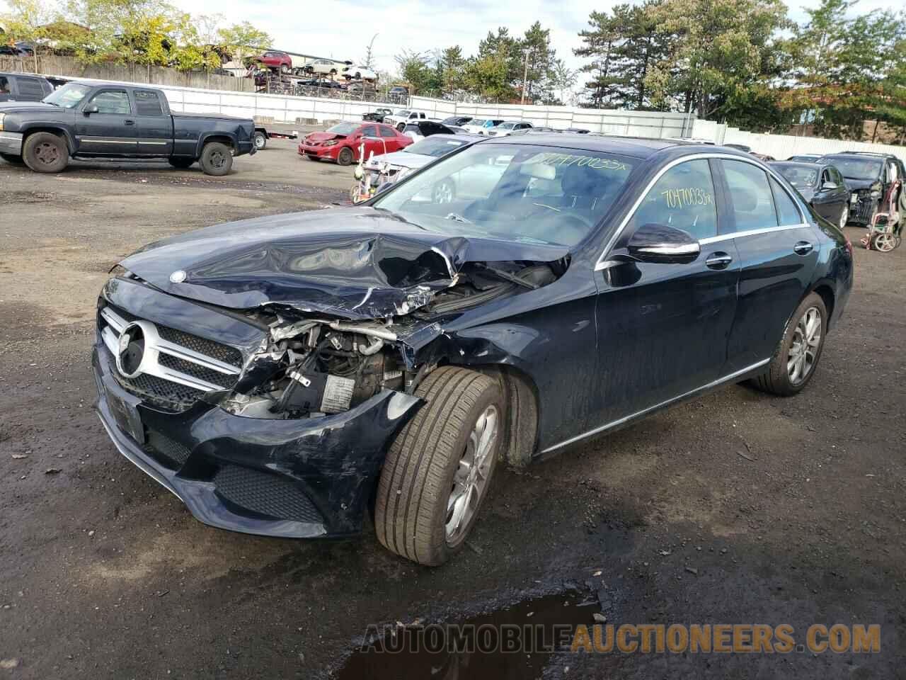 55SWF4KB7FU055388 MERCEDES-BENZ C-CLASS 2015