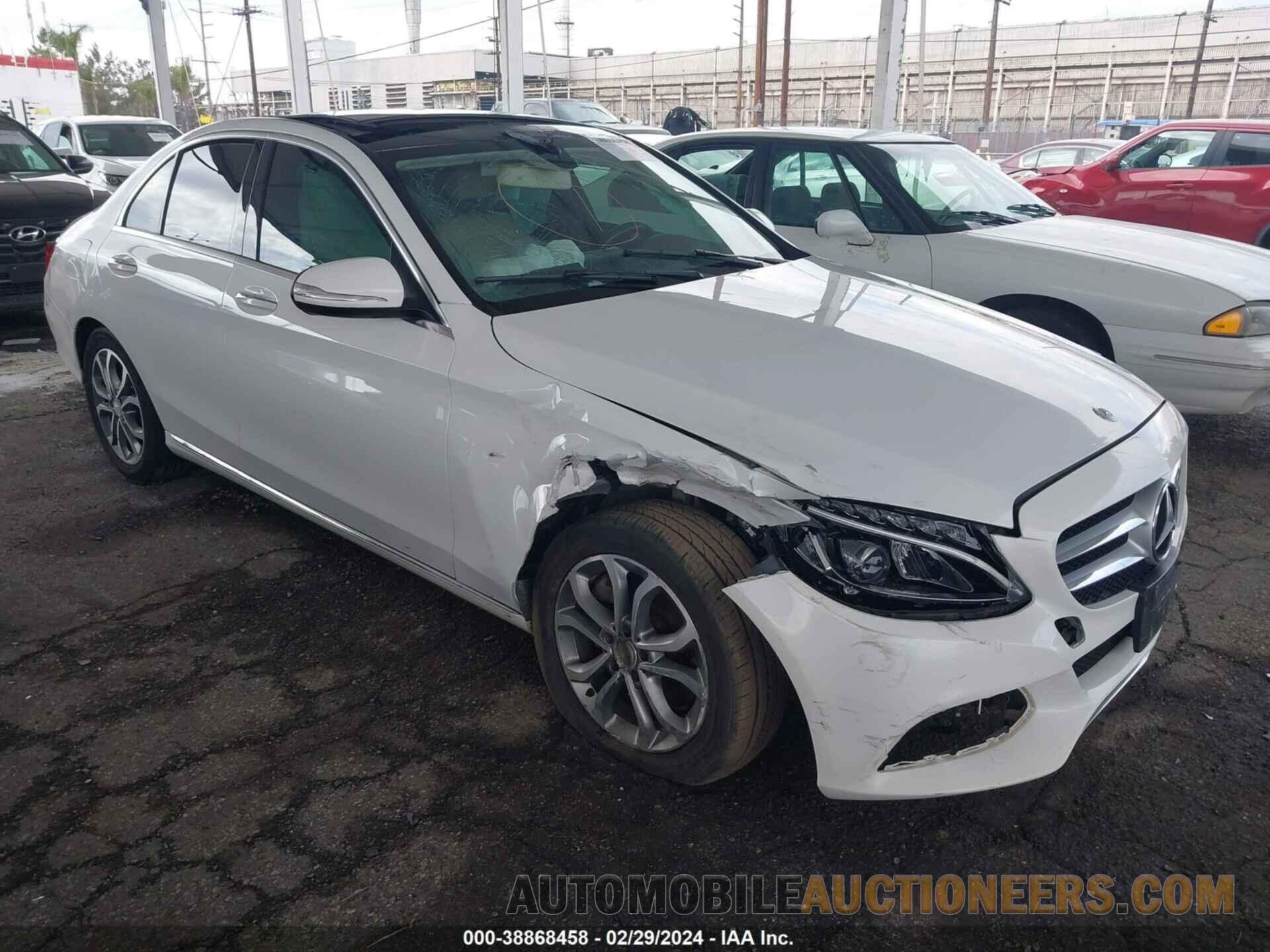 55SWF4KB7FU057559 MERCEDES-BENZ C 300 2015