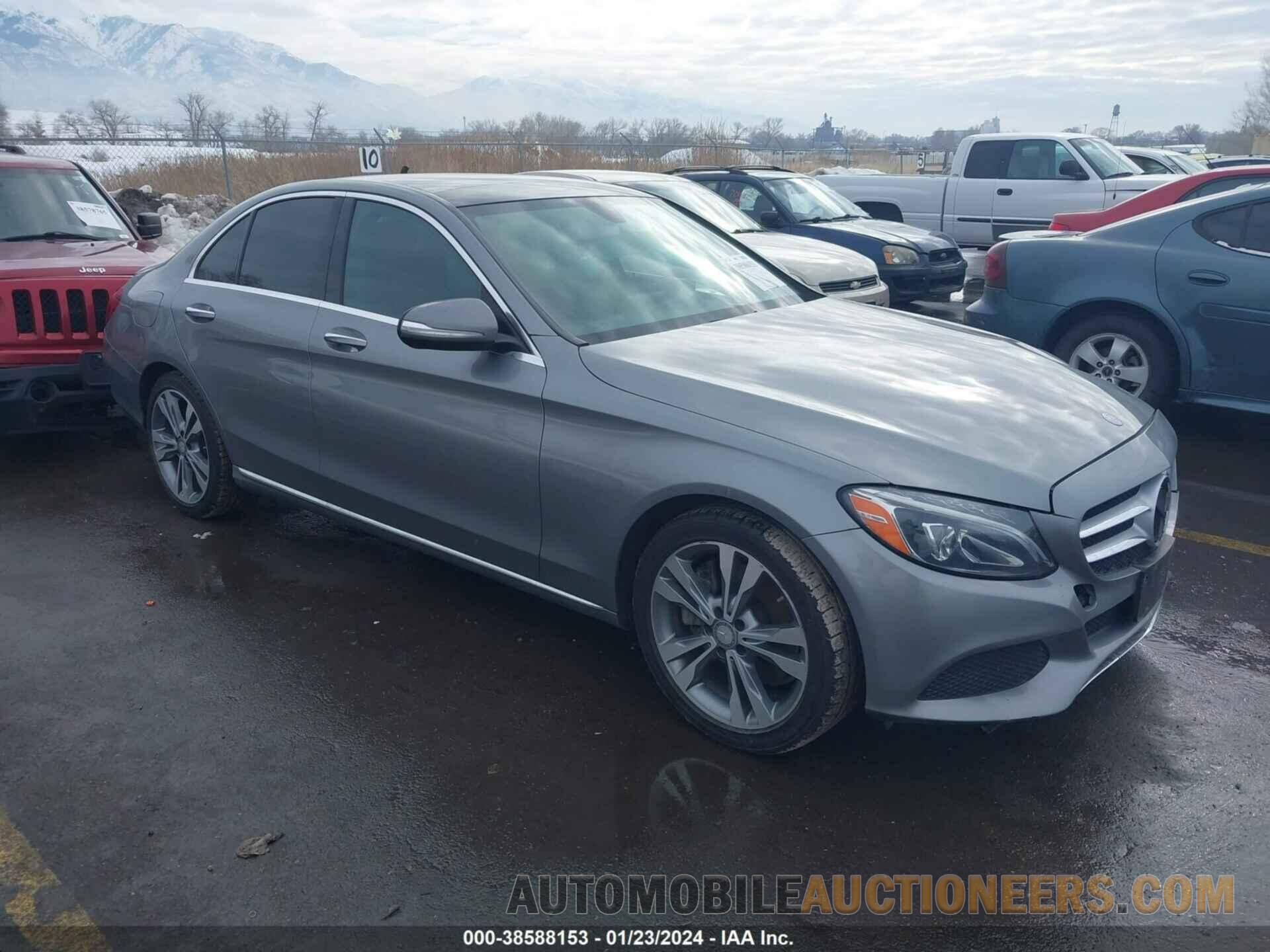 55SWF4KB7FU059053 MERCEDES-BENZ C 300 2015