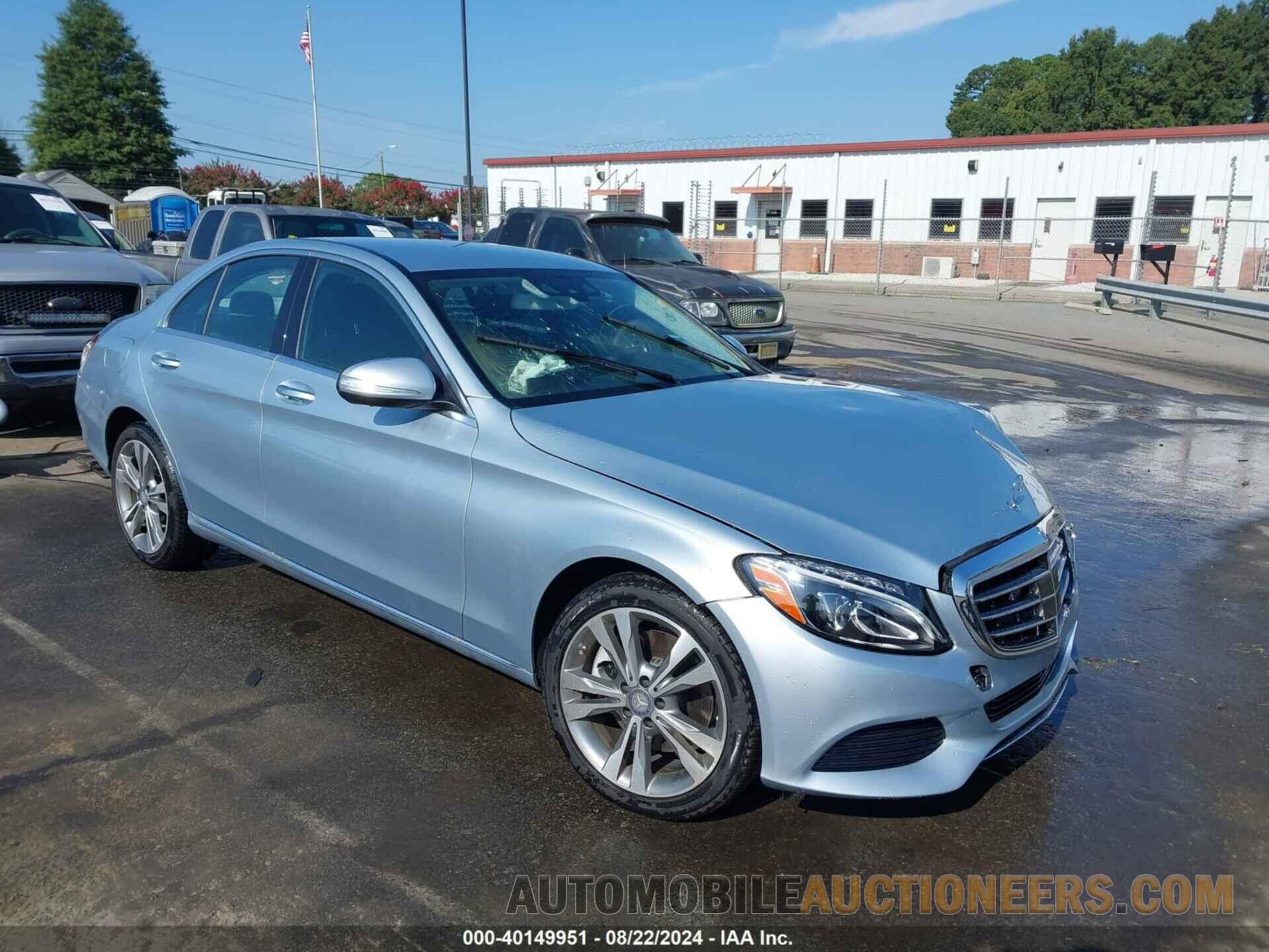 55SWF4KB7FU059103 MERCEDES-BENZ C 2015