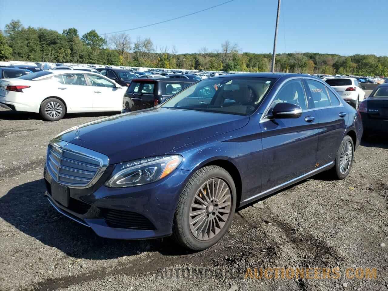 55SWF4KB7FU059649 MERCEDES-BENZ C-CLASS 2015