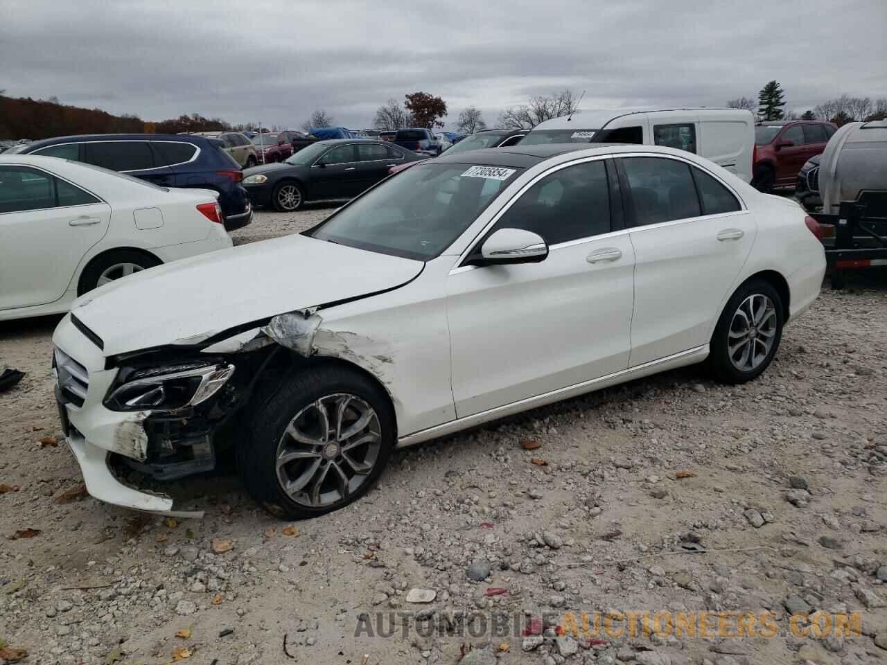 55SWF4KB7FU060686 MERCEDES-BENZ C-CLASS 2015