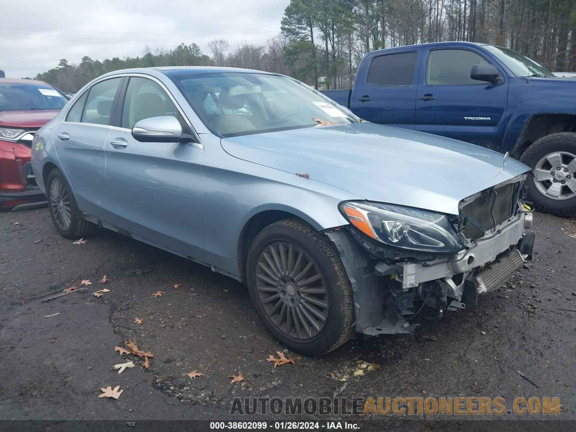 55SWF4KB7FU062437 MERCEDES-BENZ C 300 2015