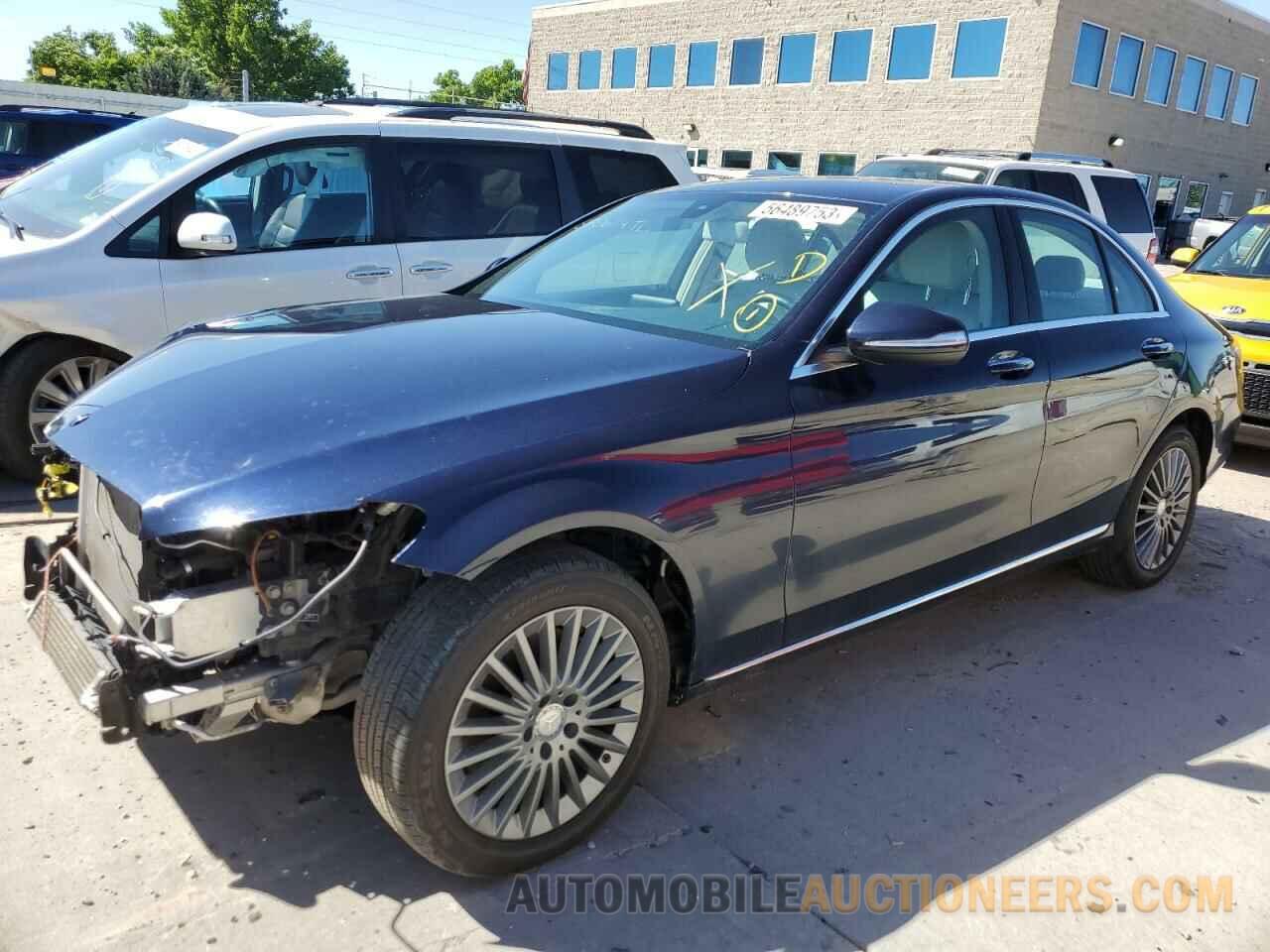 55SWF4KB7FU062793 MERCEDES-BENZ C-CLASS 2015