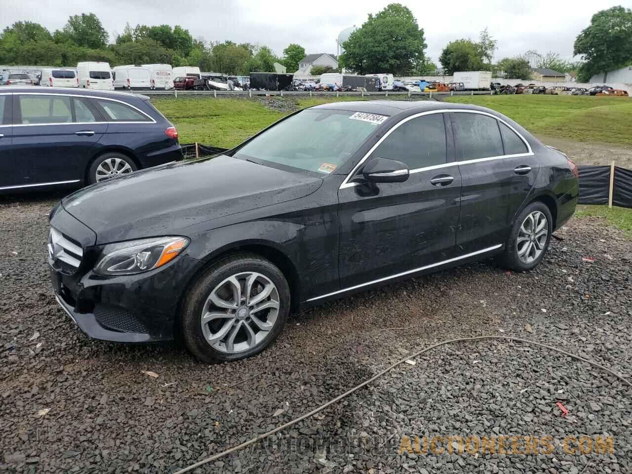 55SWF4KB7FU063667 MERCEDES-BENZ C-CLASS 2015