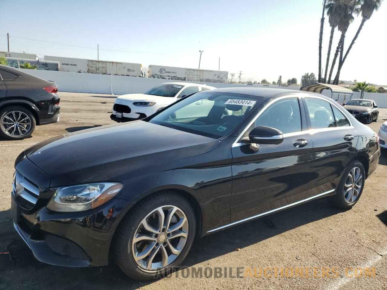 55SWF4KB7FU063670 MERCEDES-BENZ C-CLASS 2015