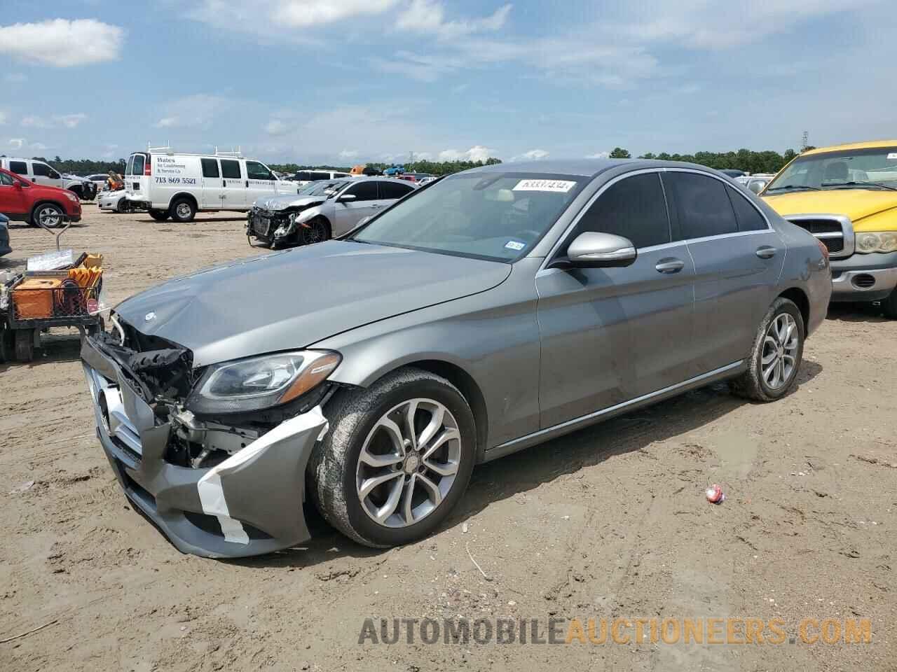 55SWF4KB7FU063717 MERCEDES-BENZ C-CLASS 2015