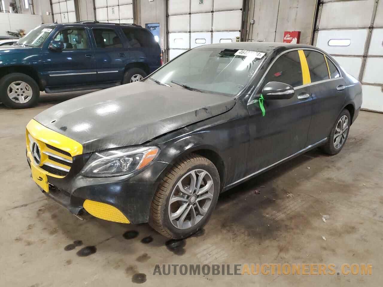 55SWF4KB7FU064592 MERCEDES-BENZ C-CLASS 2015