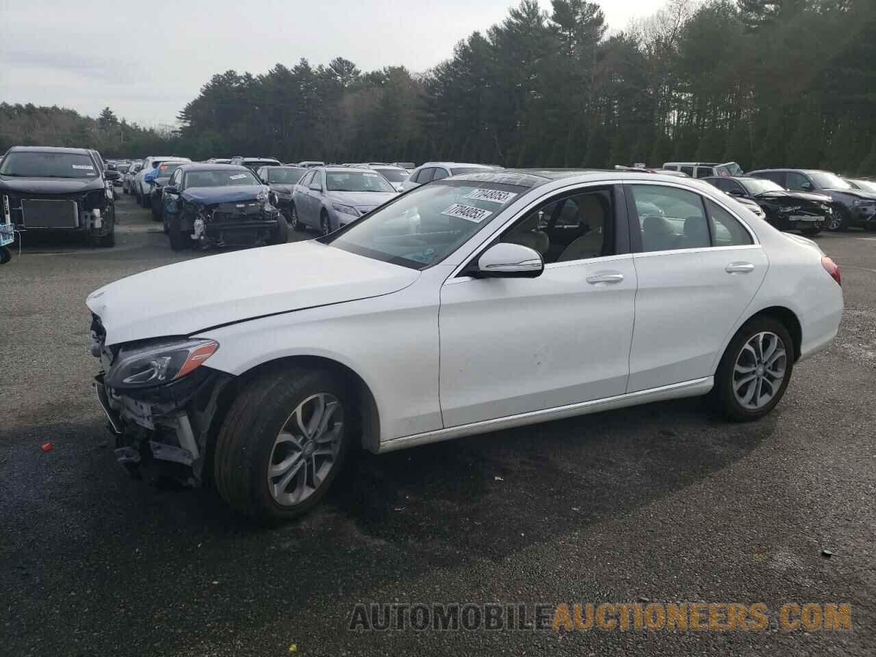 55SWF4KB7FU065967 MERCEDES-BENZ C-CLASS 2015