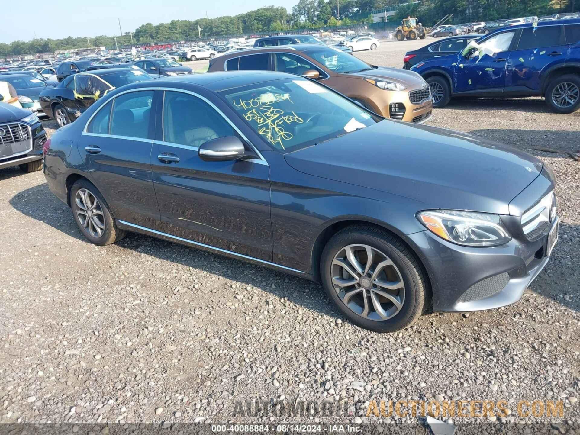 55SWF4KB7FU066701 MERCEDES-BENZ C 300 2015