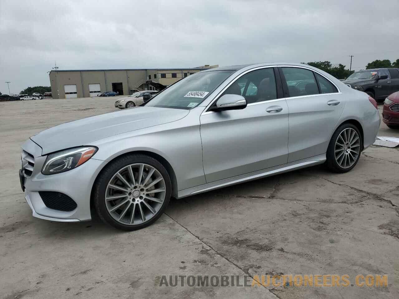 55SWF4KB7FU067086 MERCEDES-BENZ C-CLASS 2015