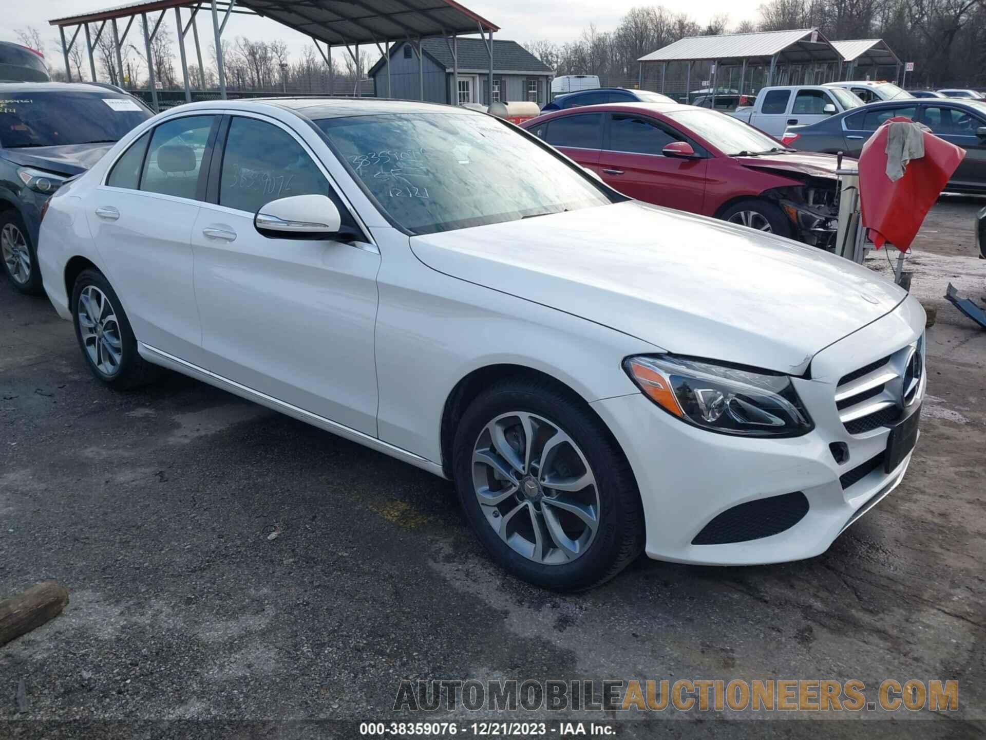 55SWF4KB7FU072806 MERCEDES-BENZ C 300 2015