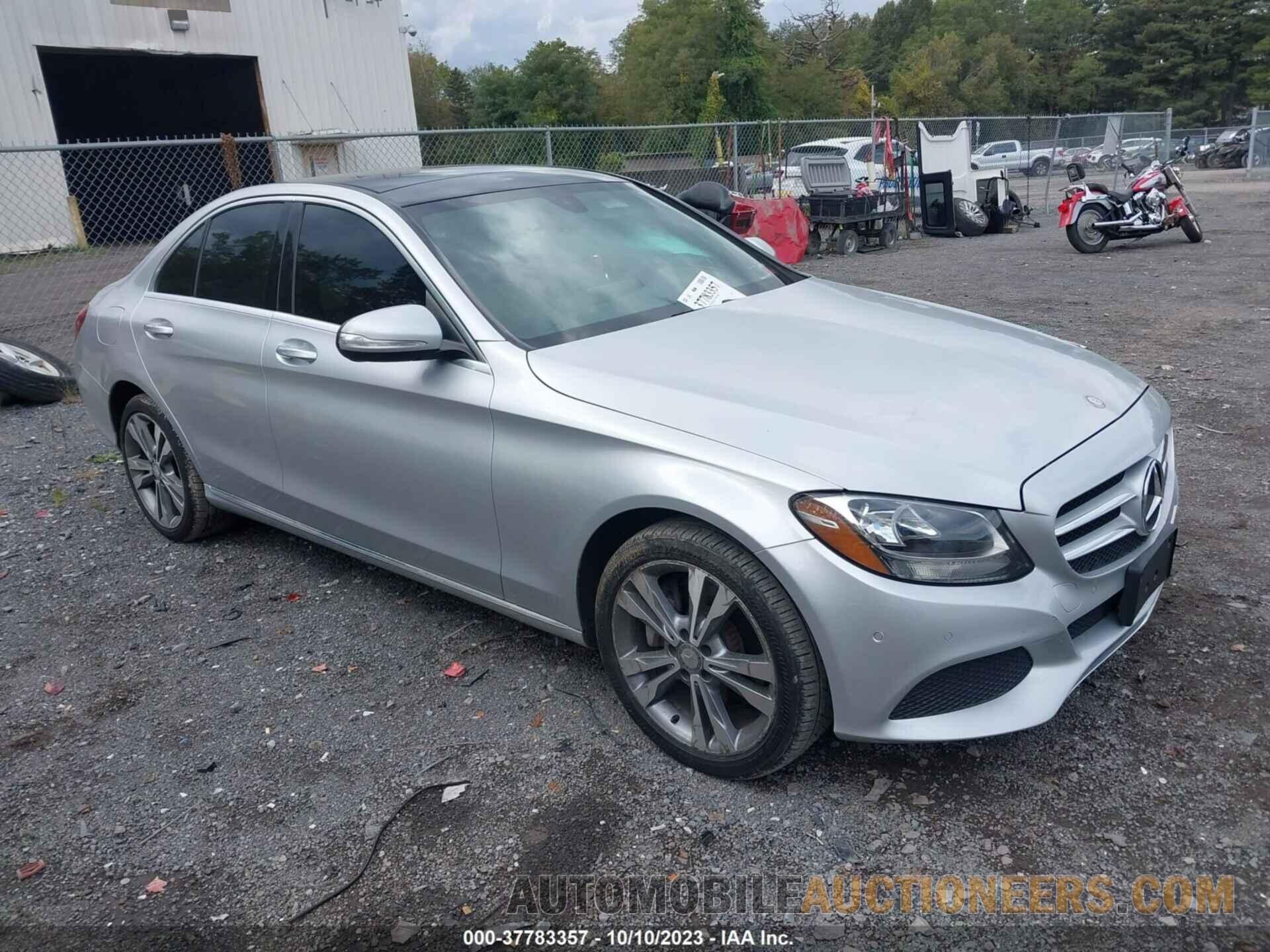 55SWF4KB7FU074779 MERCEDES-BENZ C-CLASS 2015