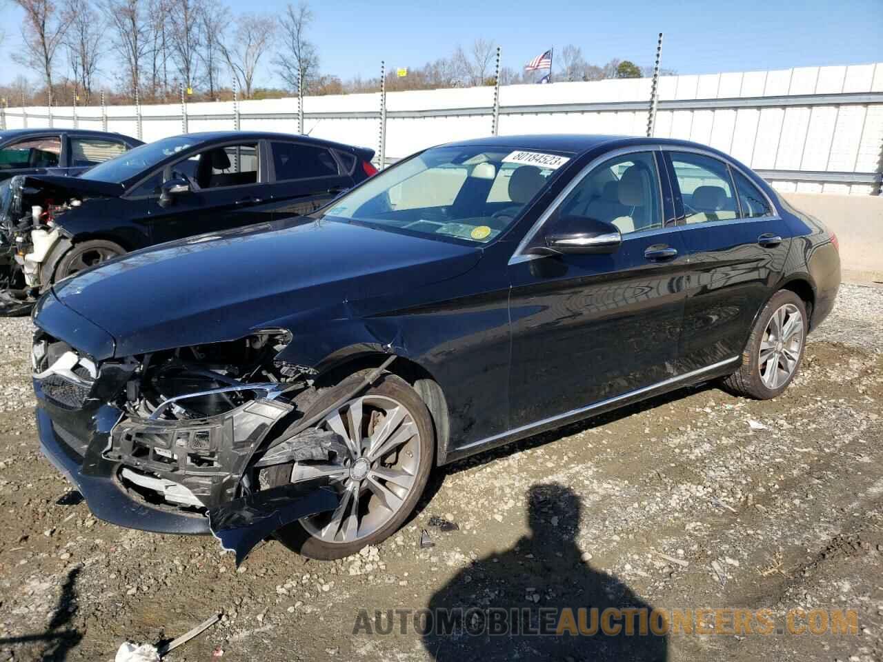 55SWF4KB7FU075138 MERCEDES-BENZ C-CLASS 2015