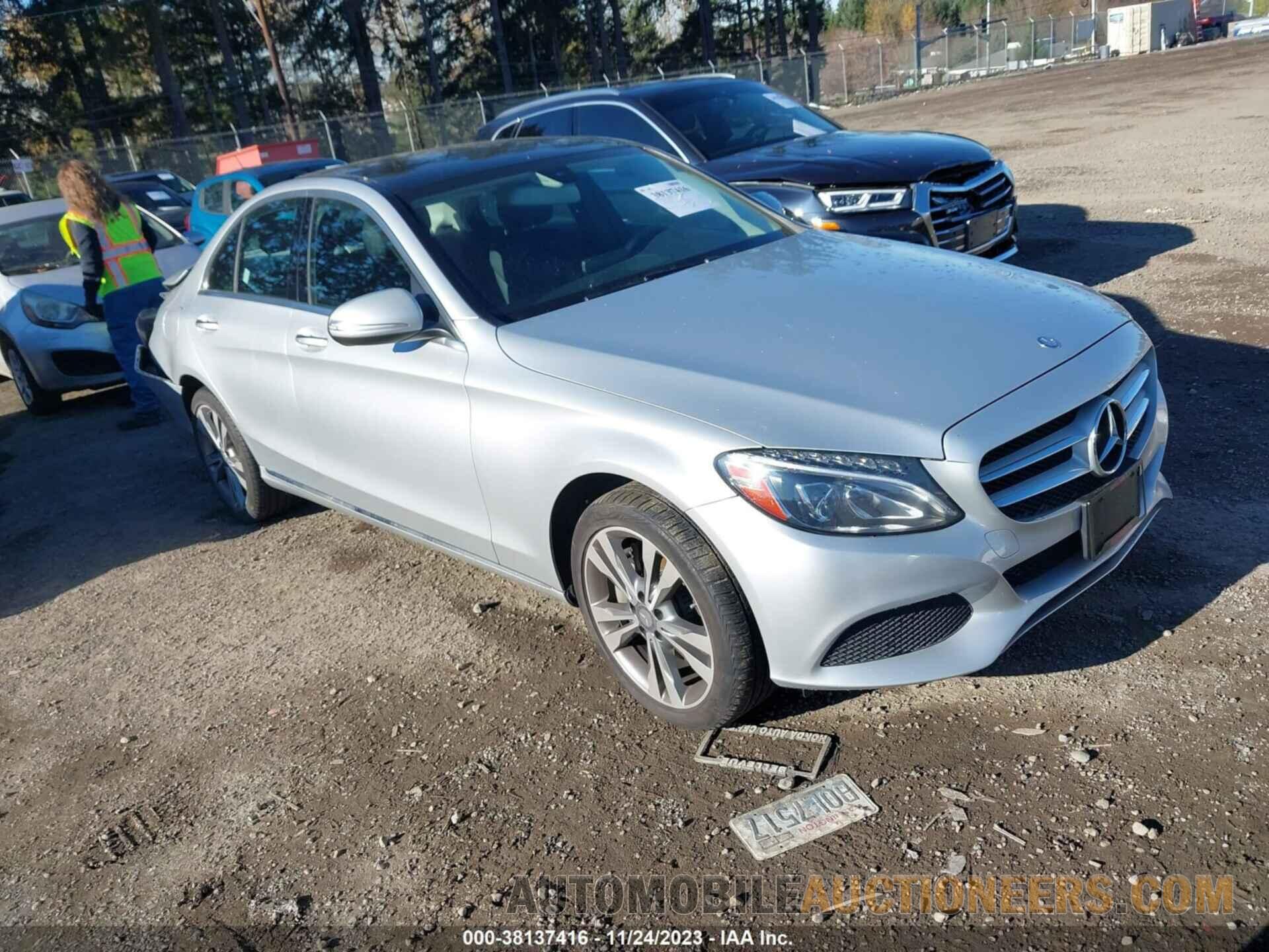 55SWF4KB7FU080677 MERCEDES-BENZ C 300 2015