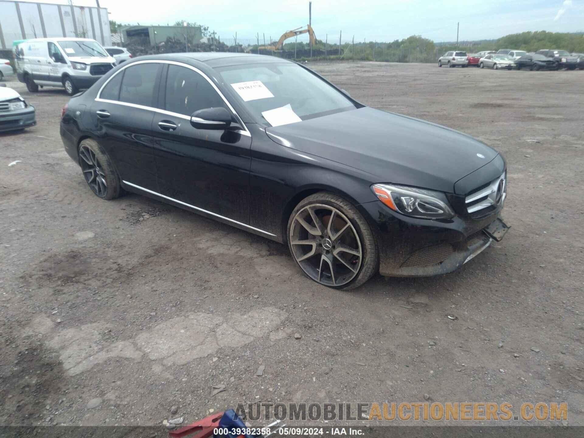 55SWF4KB7FU085846 MERCEDES-BENZ C 300 2015