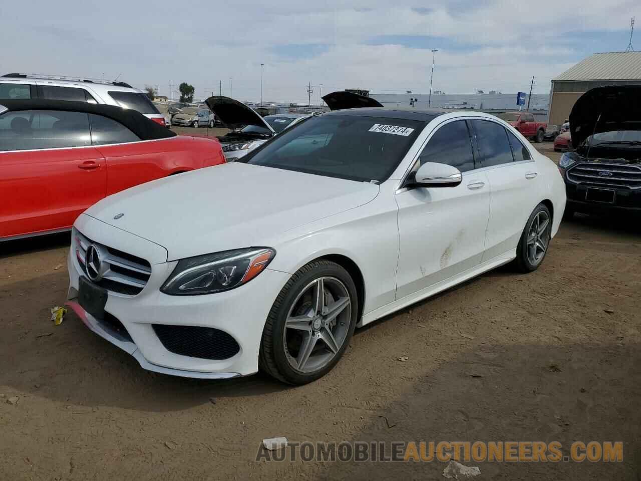 55SWF4KB7FU086043 MERCEDES-BENZ C-CLASS 2015