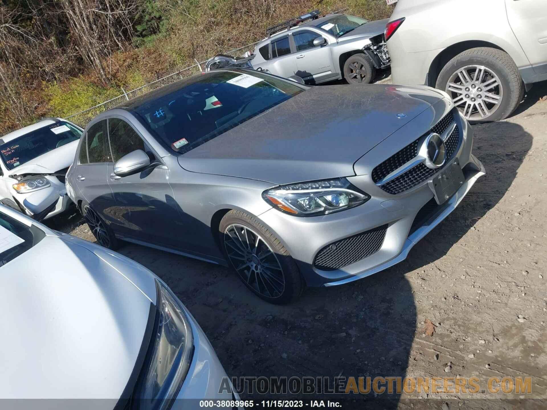 55SWF4KB7FU088505 MERCEDES-BENZ C 300 2015