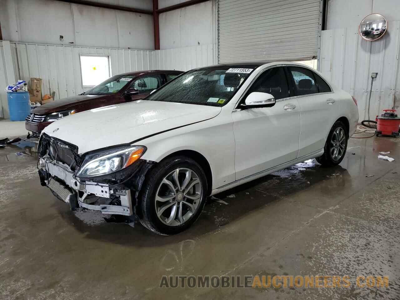 55SWF4KB7FU092179 MERCEDES-BENZ C-CLASS 2015