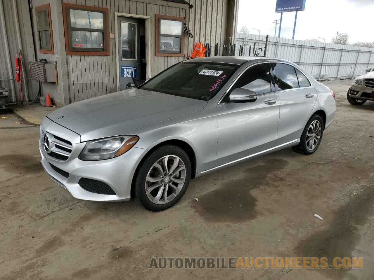 55SWF4KB7FU093784 MERCEDES-BENZ C-CLASS 2015