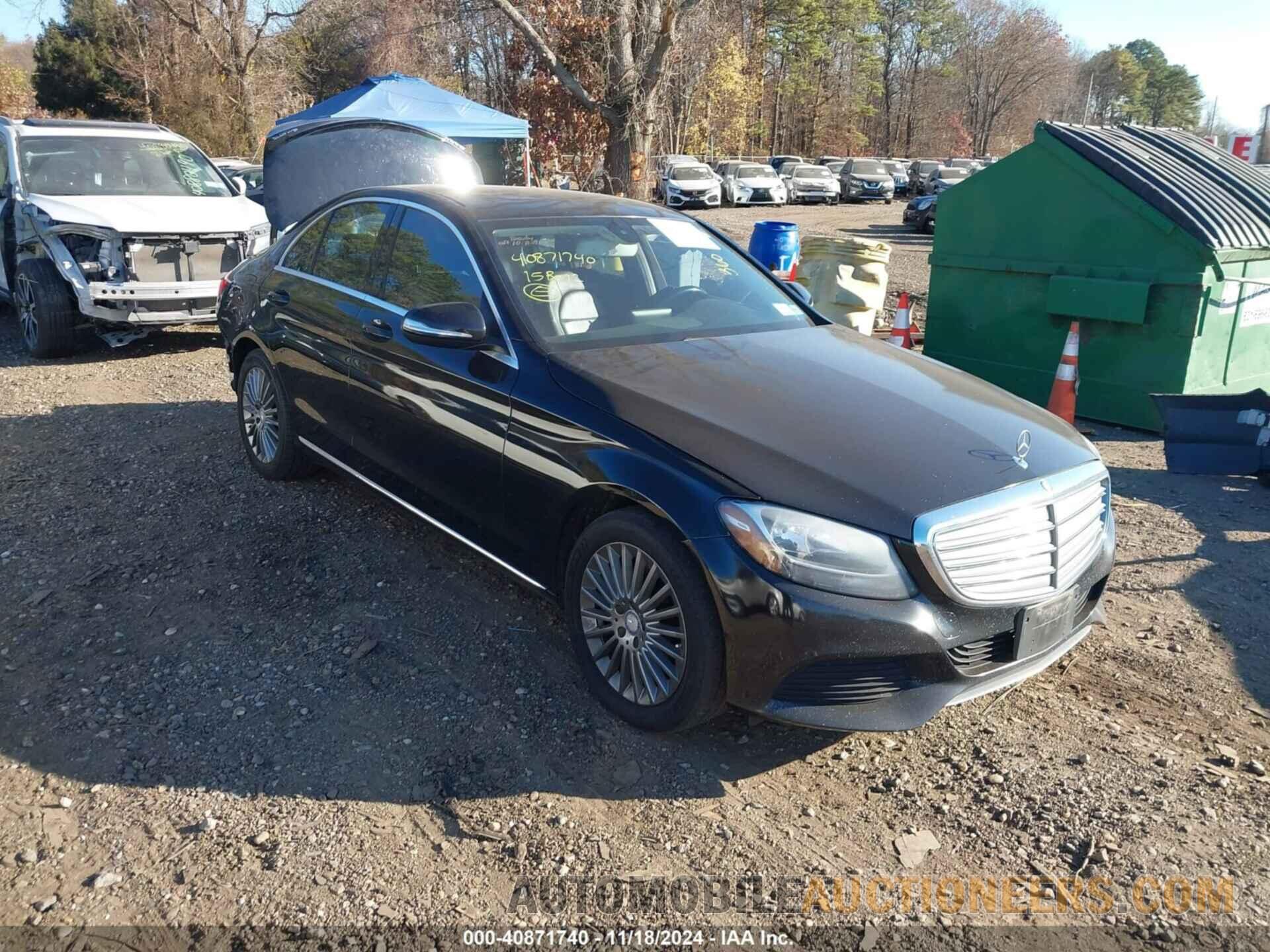 55SWF4KB7FU093915 MERCEDES-BENZ C 300 2015