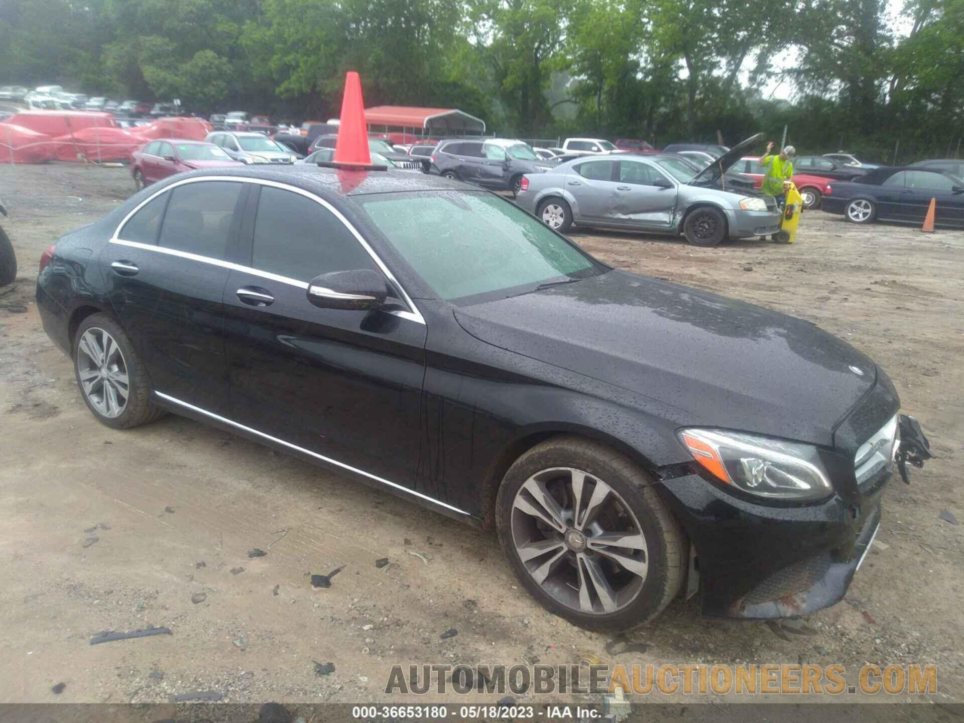 55SWF4KB7FU096586 MERCEDES-BENZ C-CLASS 2015