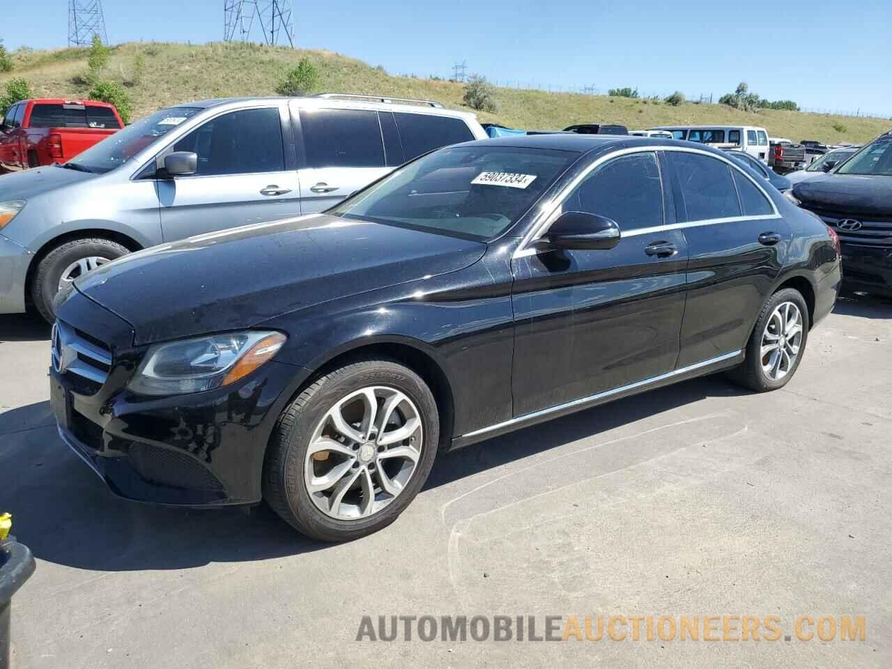 55SWF4KB7GU099151 MERCEDES-BENZ C-CLASS 2016