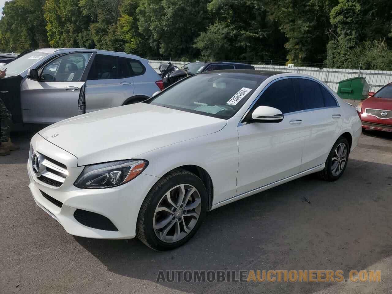 55SWF4KB7GU100654 MERCEDES-BENZ C-CLASS 2016