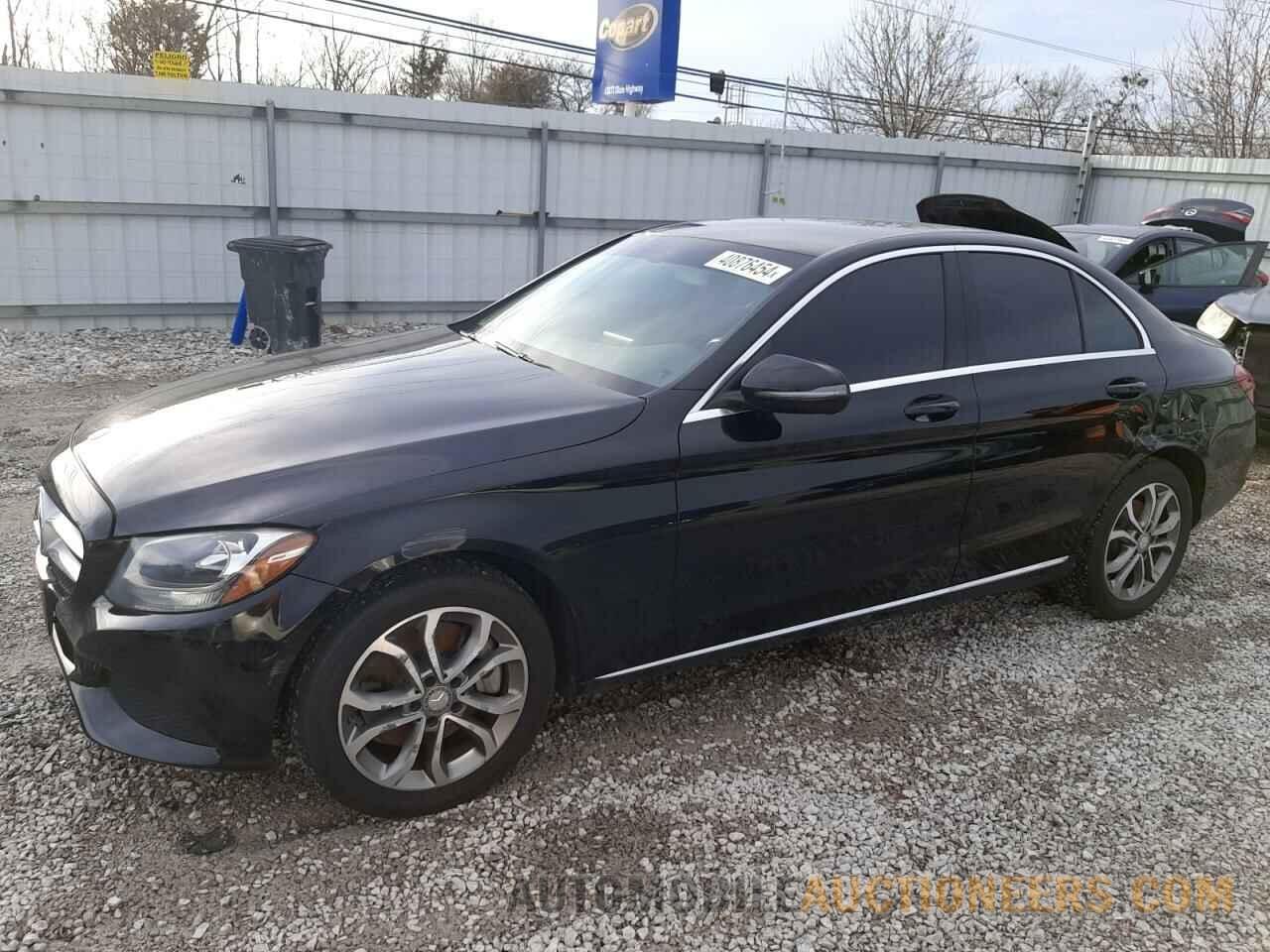 55SWF4KB7GU100749 MERCEDES-BENZ C-CLASS 2016