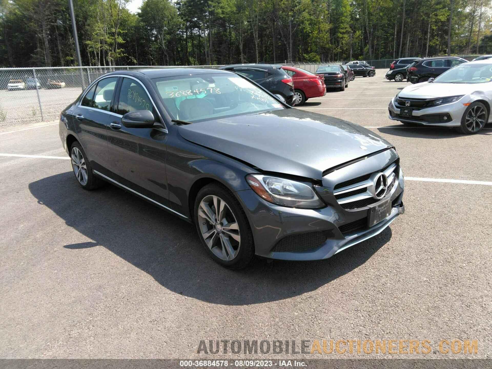 55SWF4KB7GU104140 MERCEDES-BENZ C-CLASS 2016