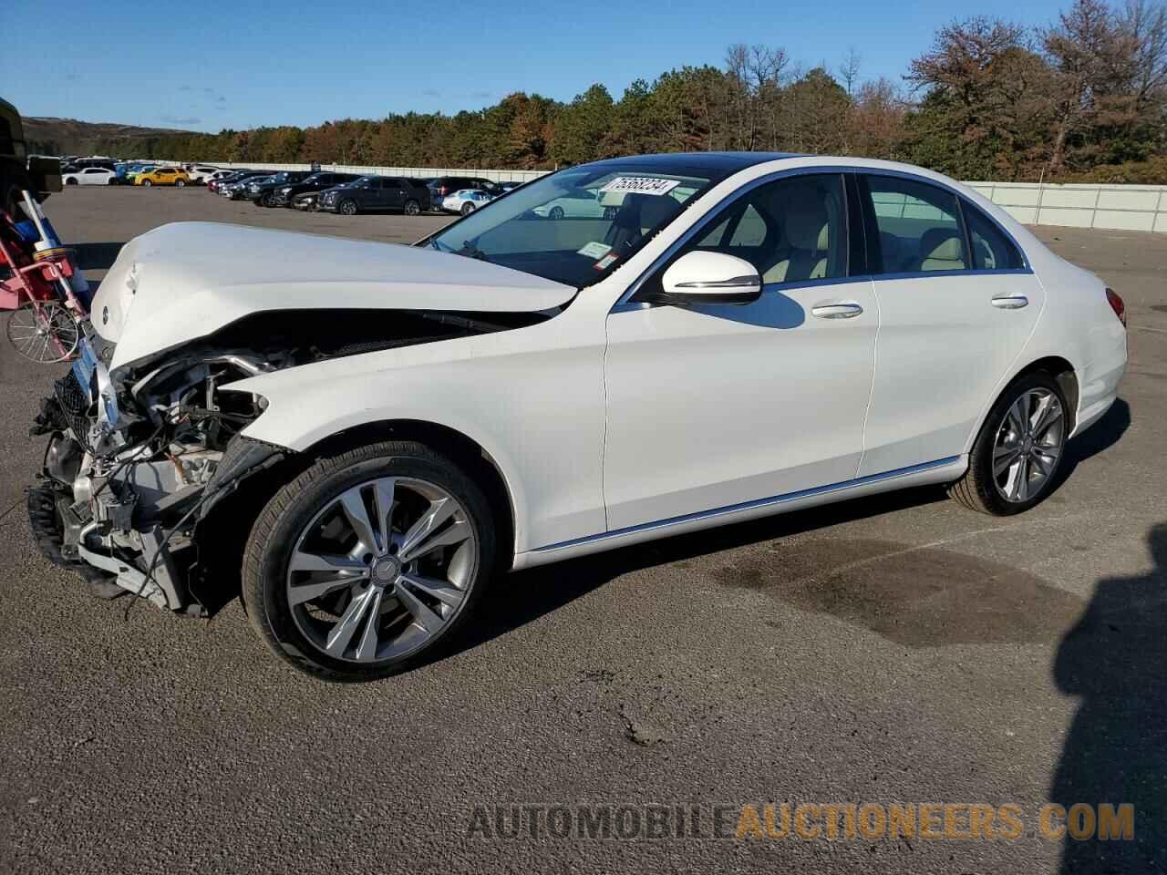 55SWF4KB7GU109841 MERCEDES-BENZ C-CLASS 2016