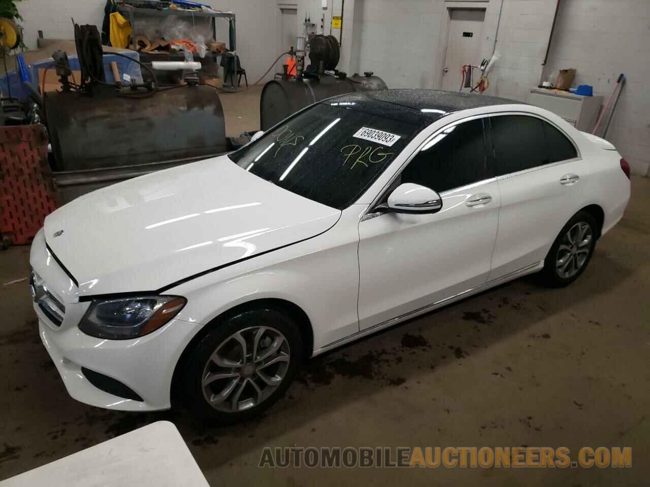 55SWF4KB7GU111864 MERCEDES-BENZ C-CLASS 2016