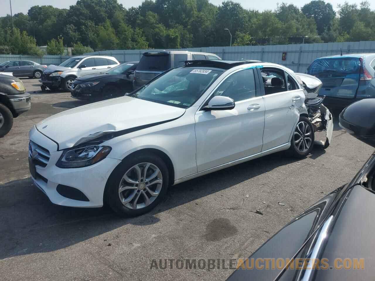 55SWF4KB7GU117941 MERCEDES-BENZ C-CLASS 2016