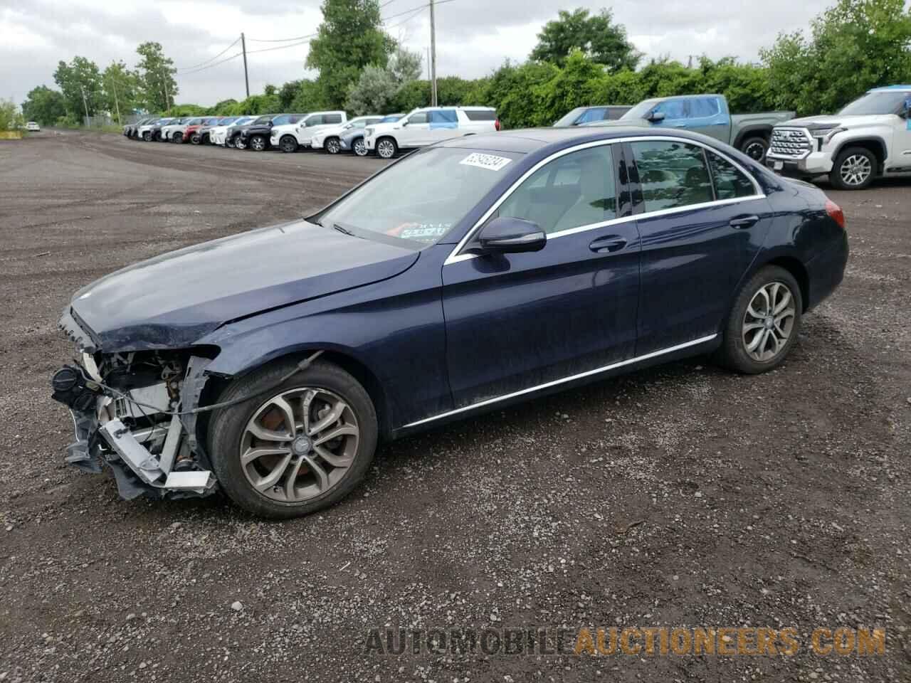 55SWF4KB7GU119172 MERCEDES-BENZ C-CLASS 2016