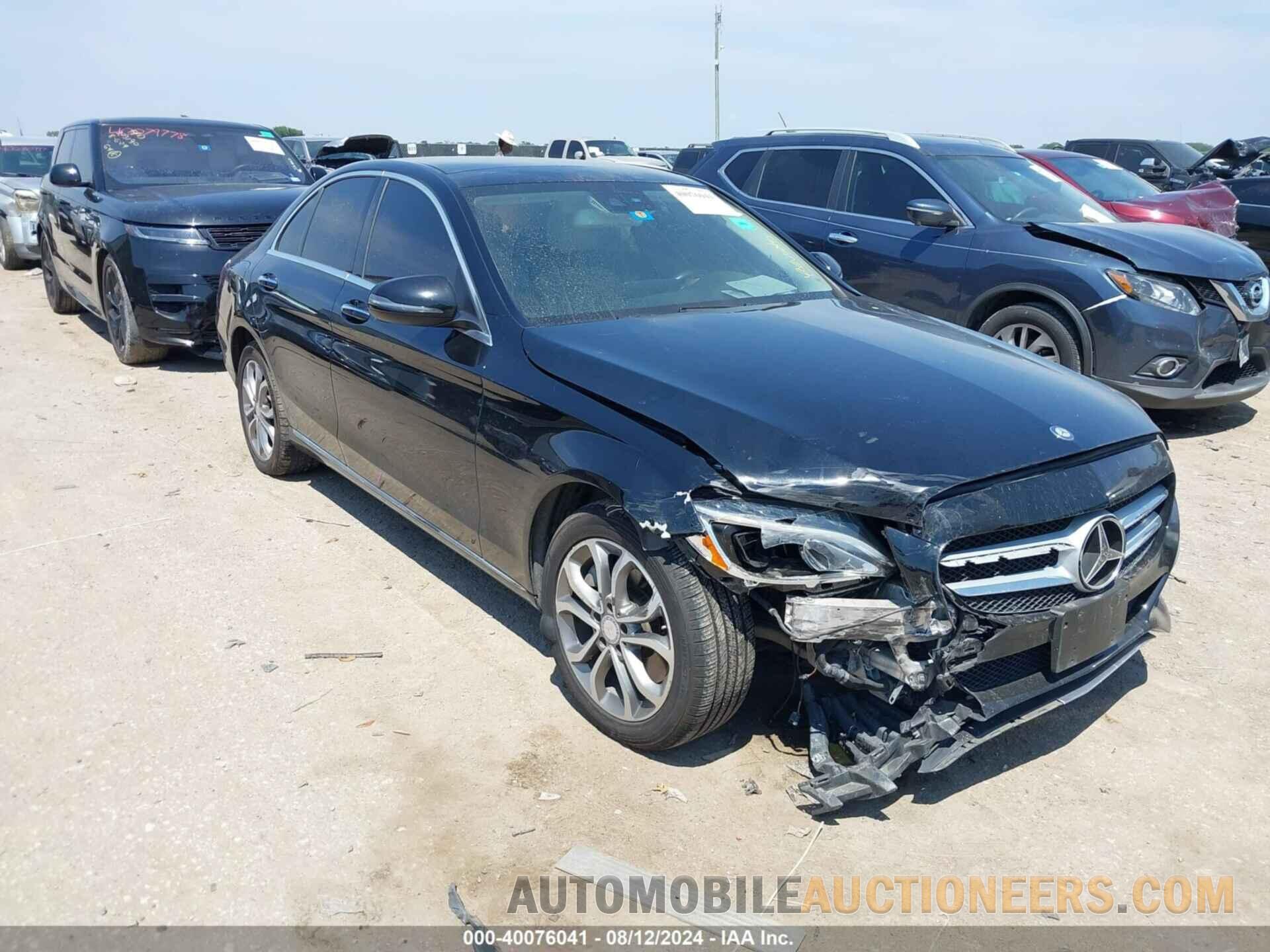 55SWF4KB7GU120466 MERCEDES-BENZ C 300 2016