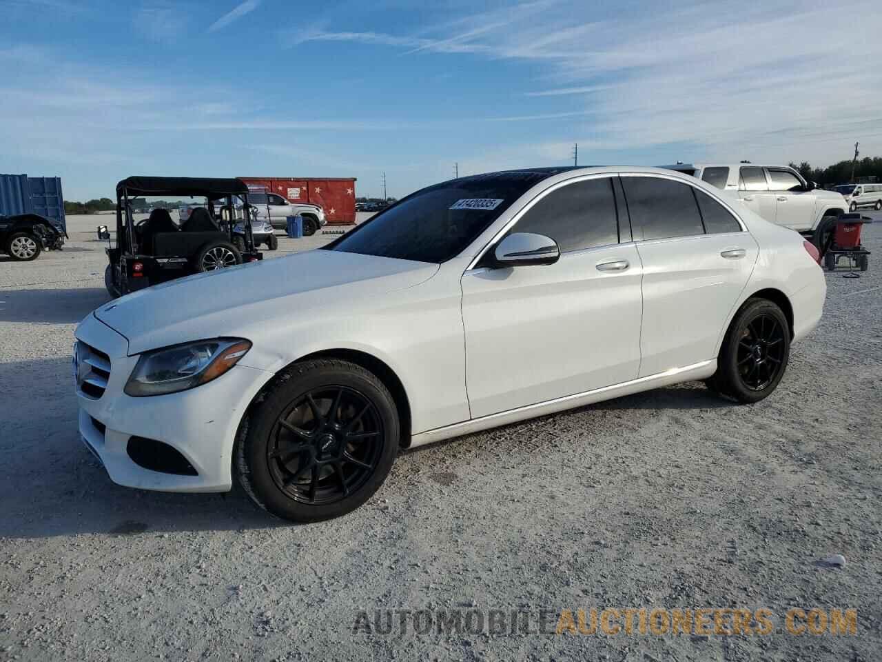 55SWF4KB7GU126803 MERCEDES-BENZ C-CLASS 2016